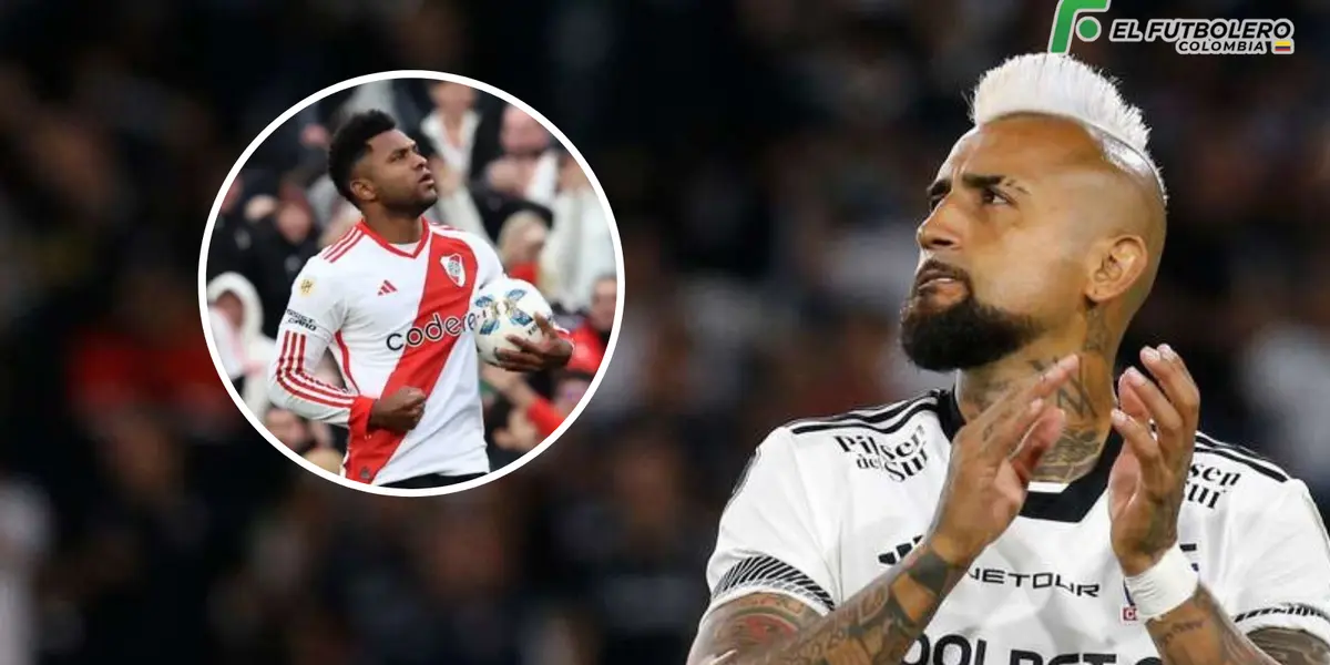 Primero fue al Junior y la reciente amenaza de Arturo Vidal a Miguel Ángel Borja: Ojalá sea el martes