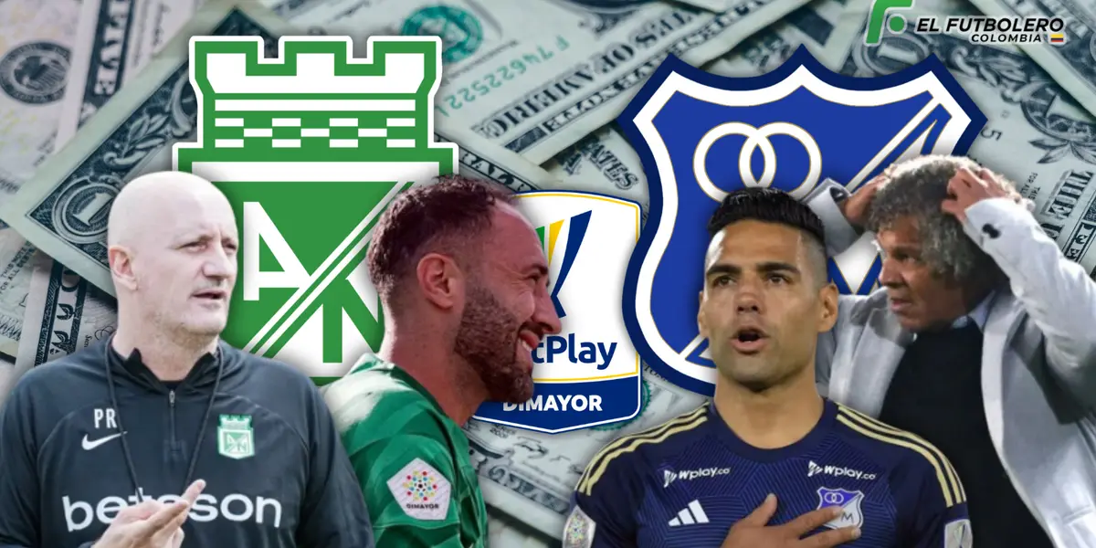 Atlético Nacional y Millonarios Foto: Pexels, El Colombiano, Futbolred y Nacionaloficial