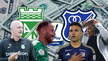 Atlético Nacional y Millonarios Foto: Pexels, El Colombiano, Futbolred y Nacionaloficial