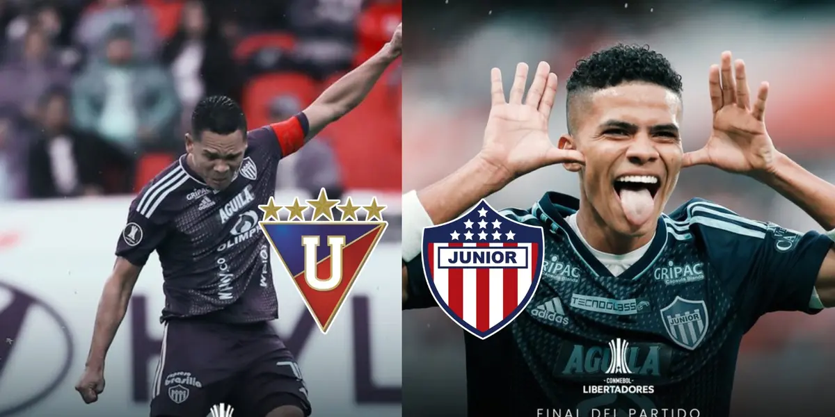 Carlos Bacca y José Enamorado jugadores dleJunior FC