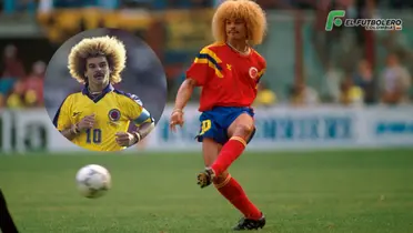 Carlos Valderrama Foto: Transfermarkt y La Opinión