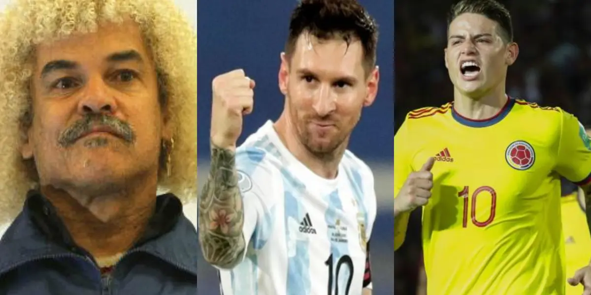 Carlos Valderrama fue puesto a la altura de un logro que lidera Lionel Messi, James Rodríguez está lejos aún de ese exclusivo club.