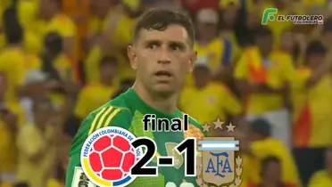 Colombia vs Argentina Foto: Captura de RCN y Escudoteca PN