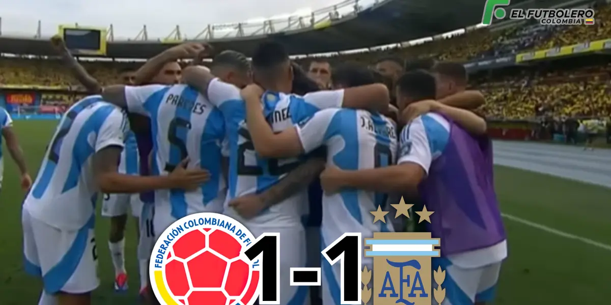 (VIDEO) Mosquera se duerme y Argentina pone el 1 a 1 ante Colombia en el Metropolitano