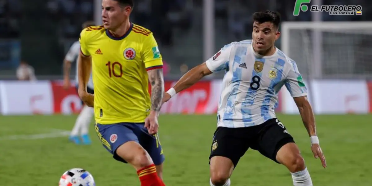 Colombia vs Argentina Foto: Futbolred