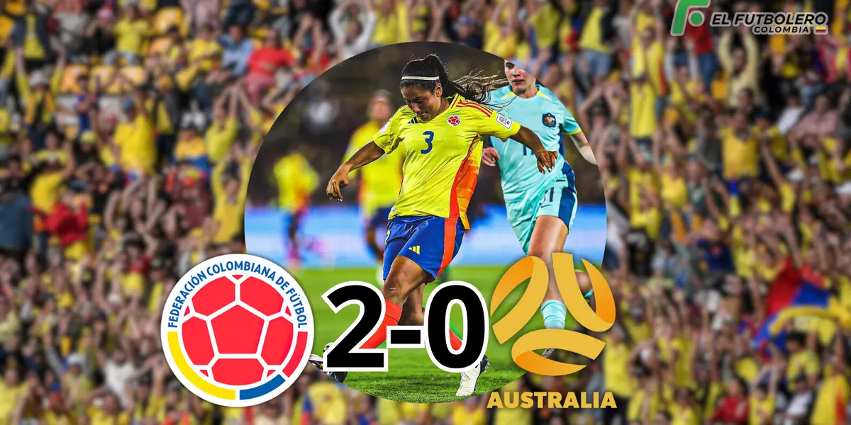 Colombia vs Australia Foto: El Tiempo, Escudoteca PN y FCF Oficial