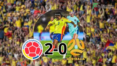 Colombia vs Australia Foto: El Tiempo, Escudoteca PN y FCF Oficial