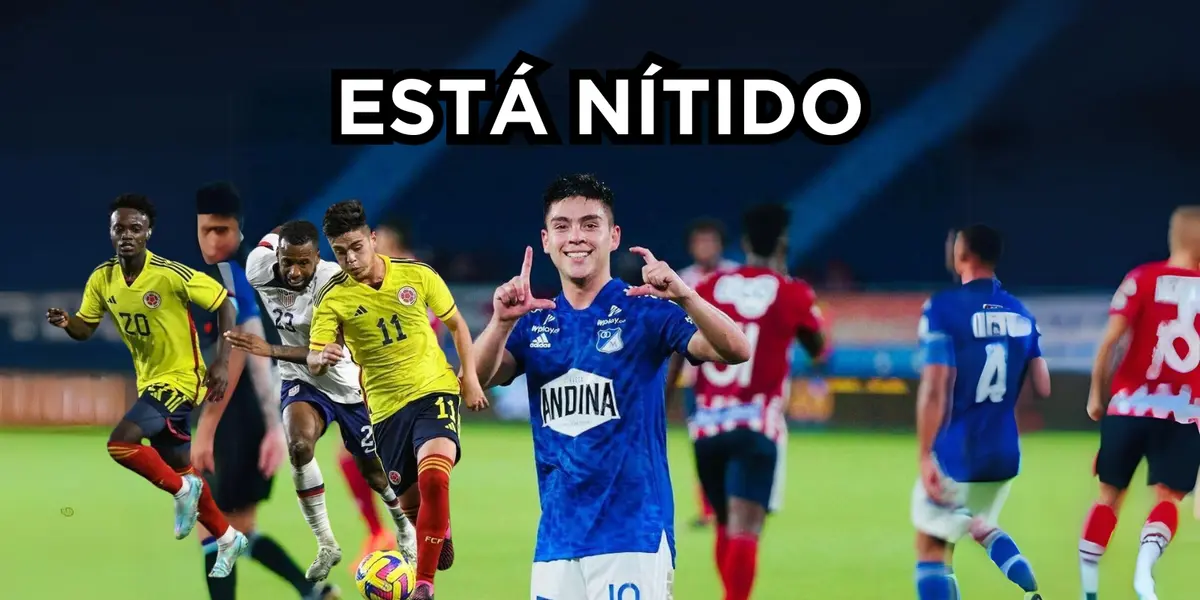 Daniel Ruiz calienta los motores con la Selección Colombia Sub 23 y pinta para darle alegrías a su país.