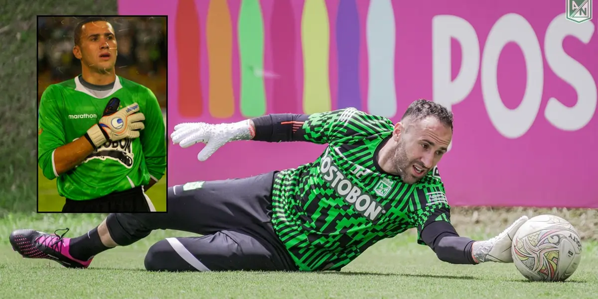 David Ospina entrenando en la sede de Atlético Nacional en el año 2023