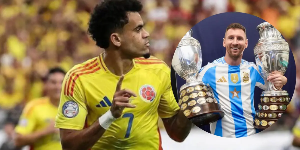 Así como Messi con Argentina: los títulos que podría darle Luis Díaz a Colombia en un futuro