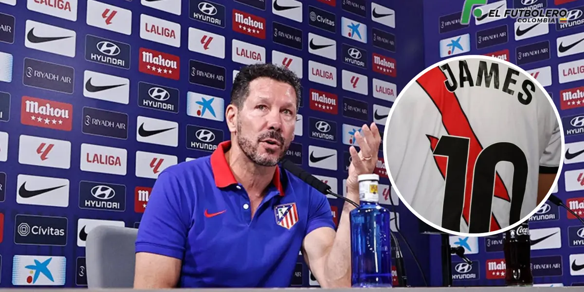 ¿Simeone le tiene miedo a James? Así palpita el Rayo Vallecano vs Atlético de Madrid