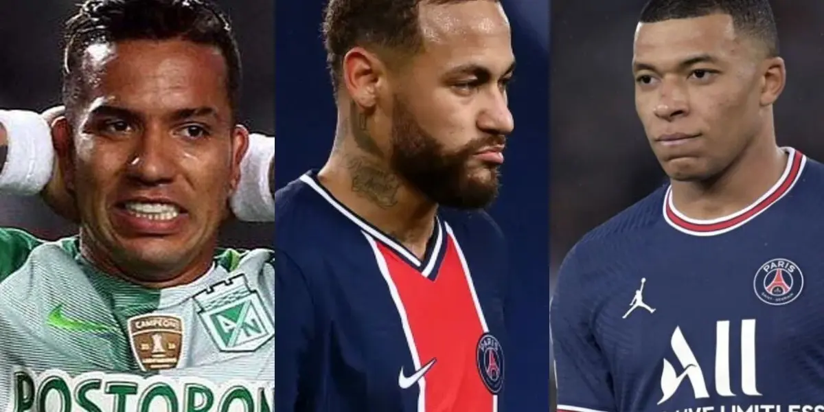 El jugador colombiano tuvo un problema que ahora viven Mbappé y Neymar 