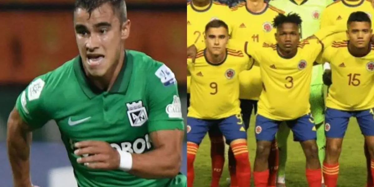 El jugador disputó el torneo Maurice Revelló con la Selección Colombia 