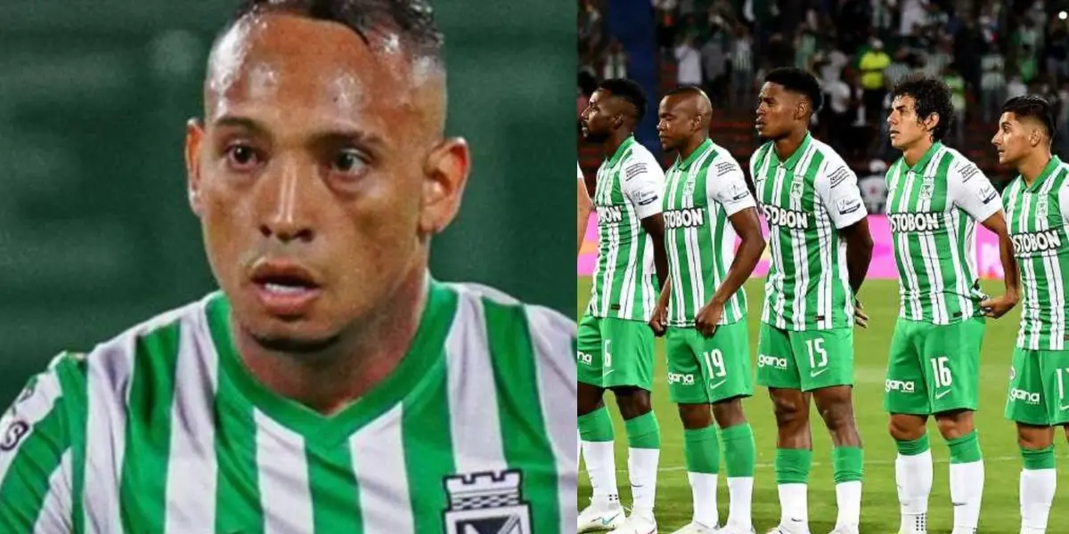 El jugador viene mostrando un bajo rendimiento en Atlético Nacional 