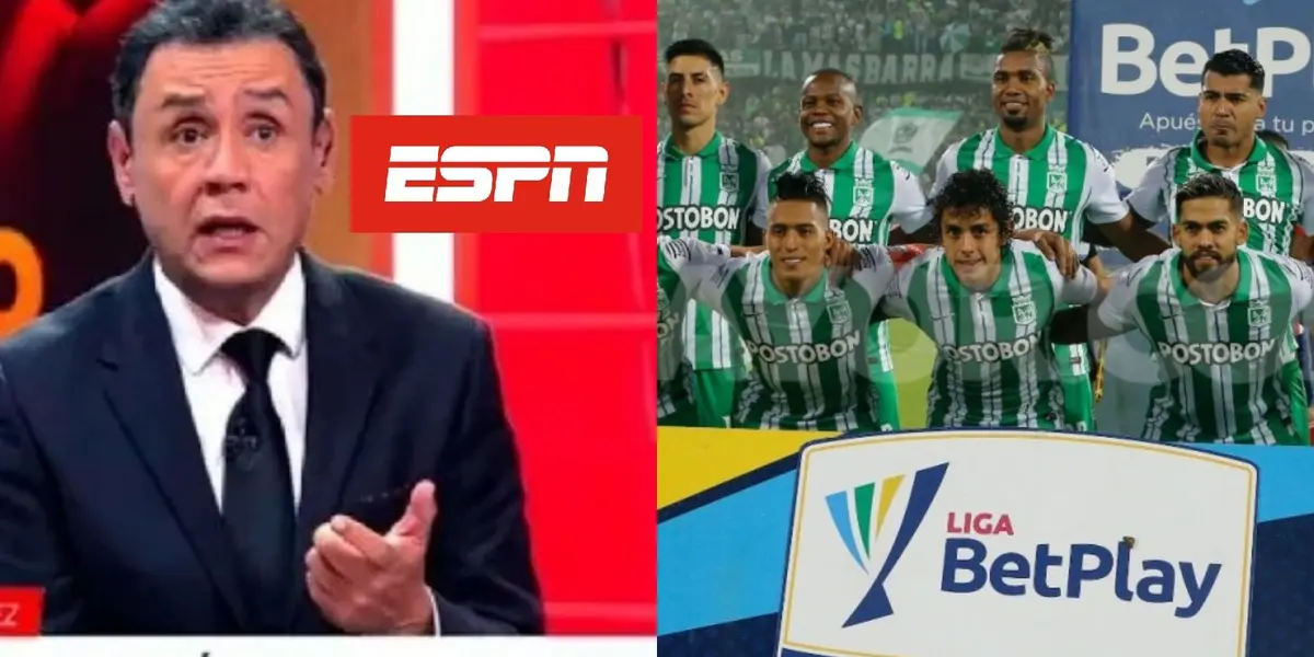 En ESPN Colombia se generó un debate donde salió a relucir lo que representa como referencia Atlético Nacional frente a otros equipos. 