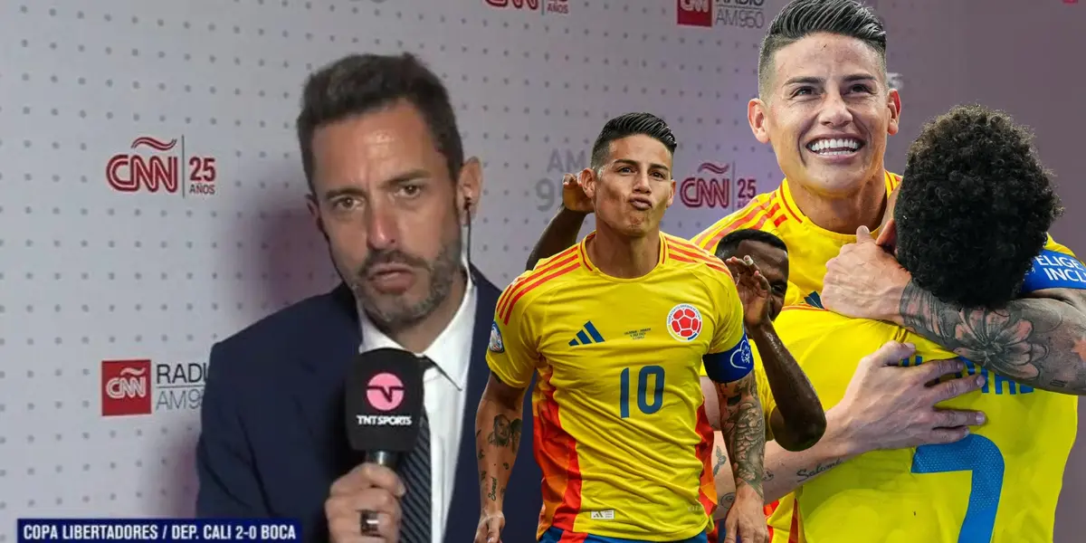 Pablo Giralt se rinde a los pies de James Rodríguez y le pone un nuevo apodo