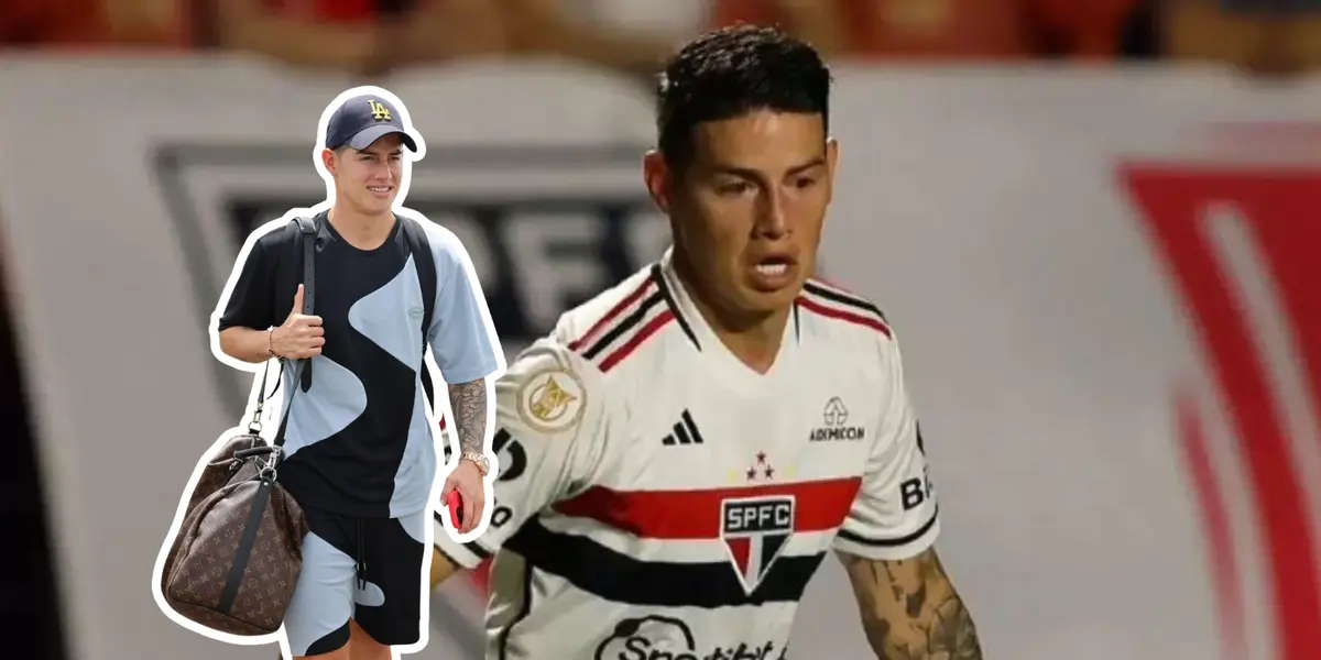 La dura confesión de James Rodríguez tras el odio que recibió en el São Paulo