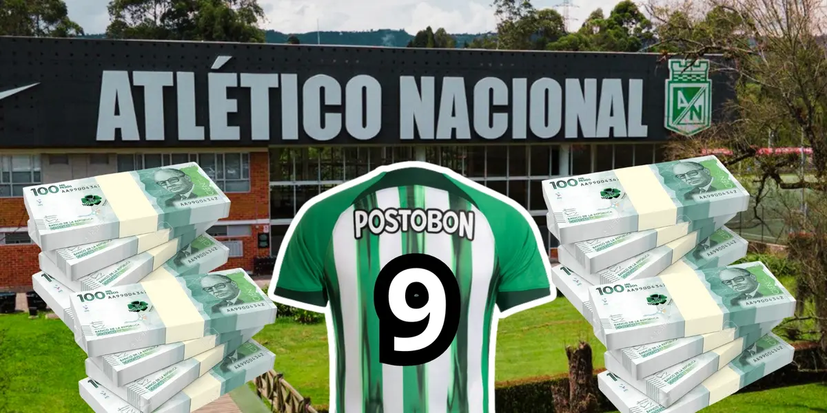 Confirmado, Atlético Nacional ficha a un delantero que vale $17 mil millones de pesos