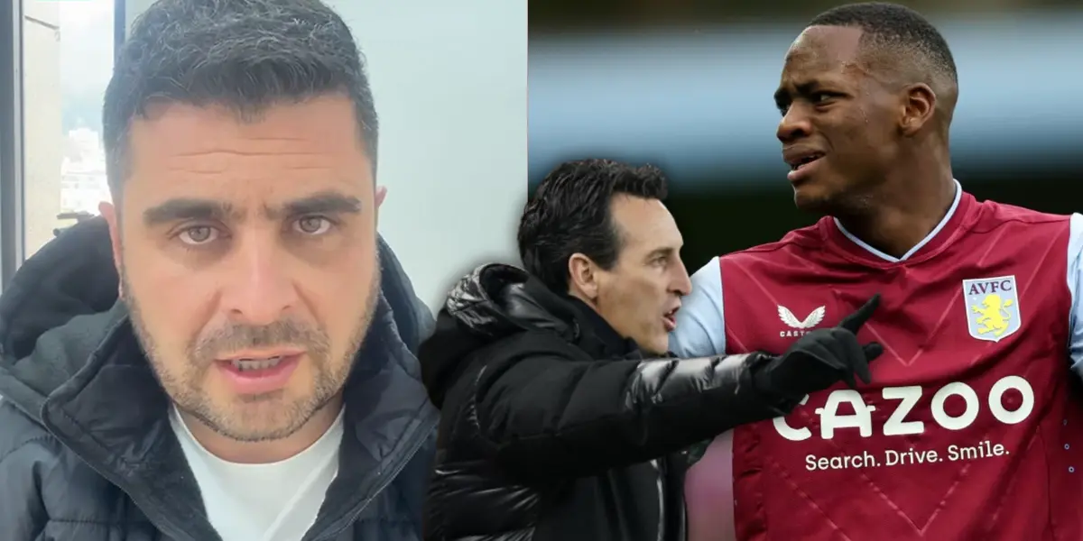 Ese chiste le puede costar bastante, pero Unai Emery quiere salvar a Jhon Jader Durán 