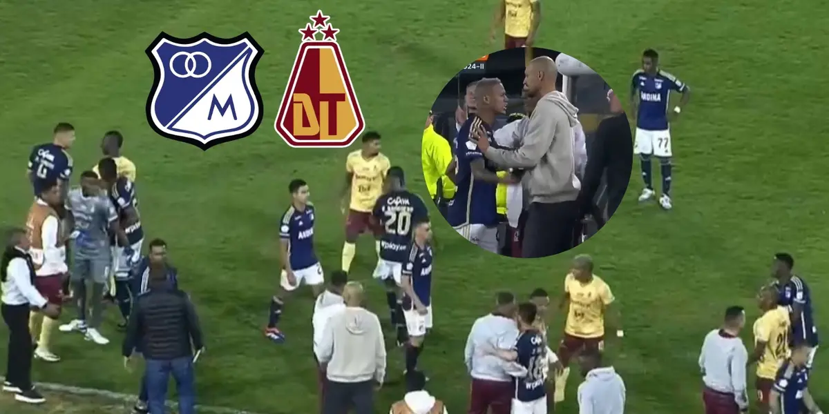 ¿Malos perdedores? La acción desleal del Deportes Tolima que molestó a Delvin Alfonzo