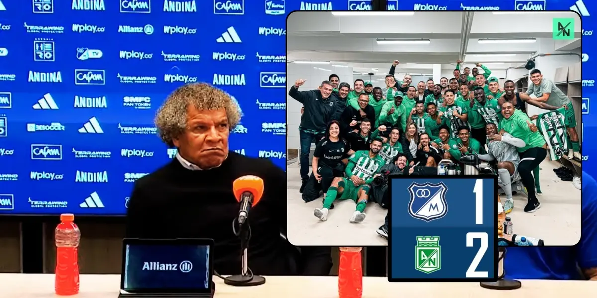 Foto: Captura de pantalla DIMAYOR en YouTube / Millonarios FC Twitter / Atlético Nacional Twitter