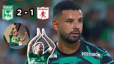 Foto: Captura de pantalla Win Sports / Captura Daniel Botero Twitter / Atlético Nacional Twitter