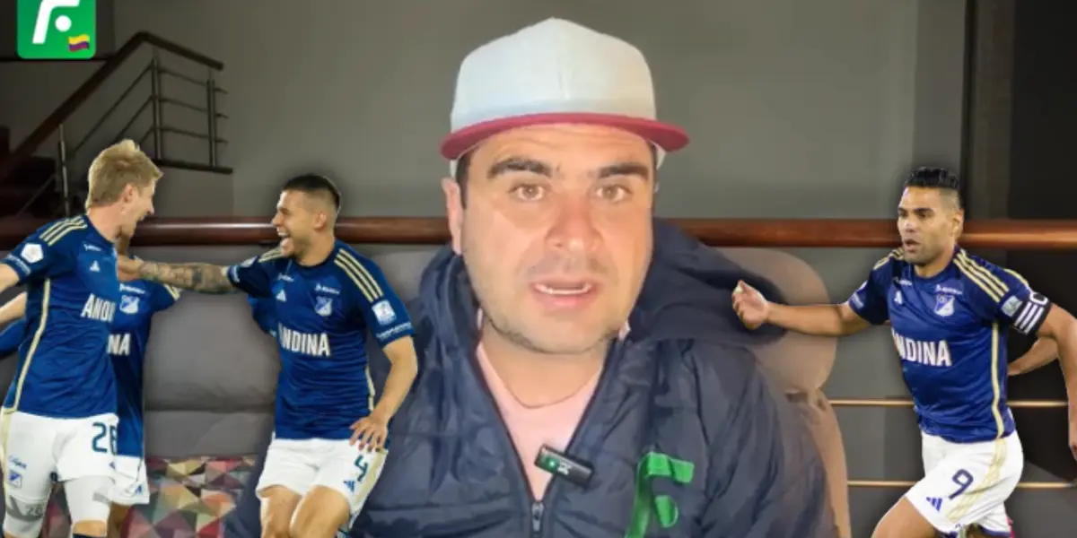 Foto: Captura de Youtube El Futbolero, Millonarios FC y Falcao