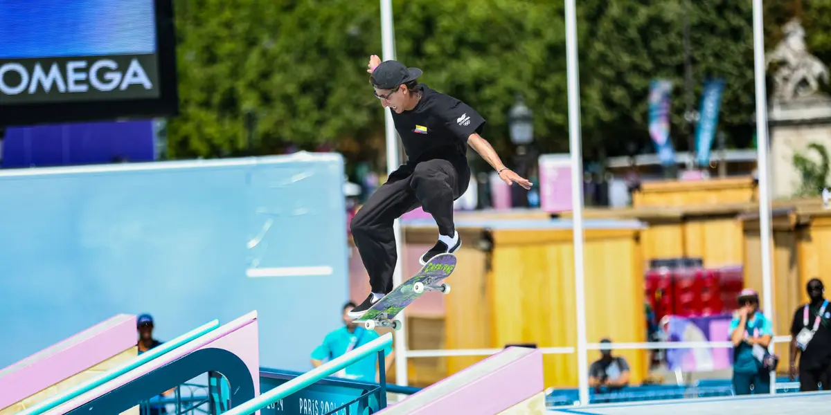 La reacción del mundo al polémico gesto del skater Jhancarlos González en París 2024