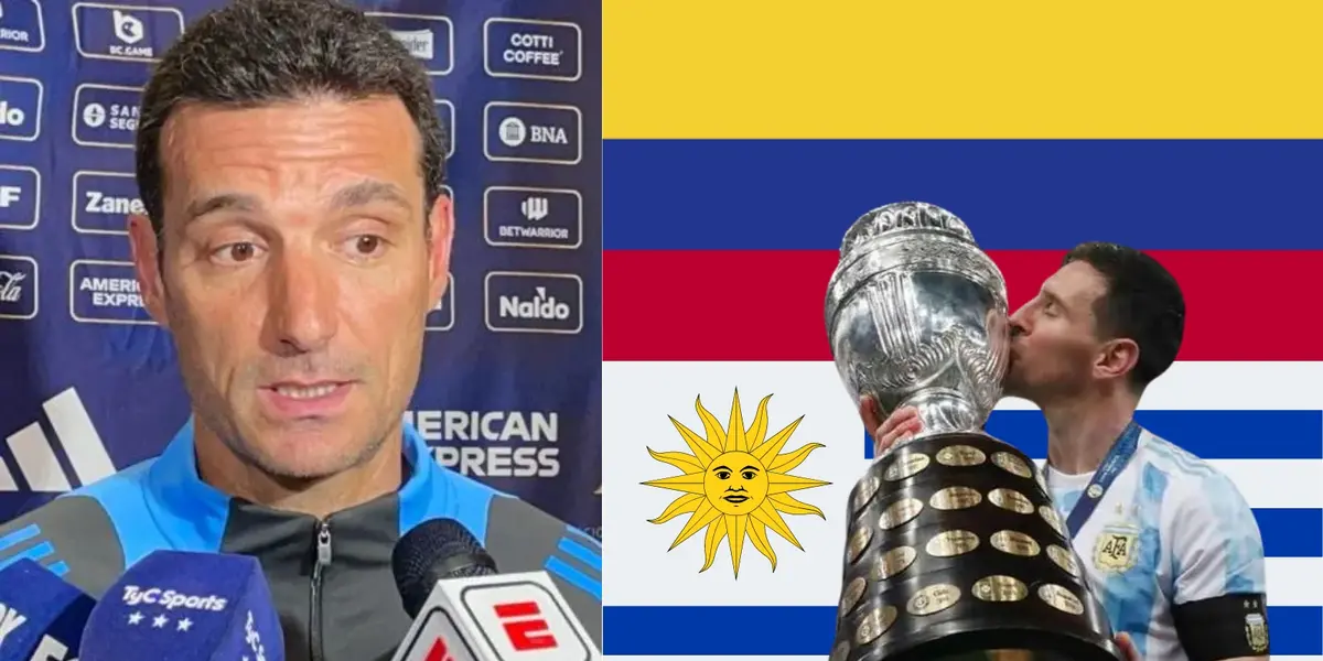 ¿Colombia o Uruguay? Lionel Scaloni dijo qué rival prefiere en la Final de la Copa América