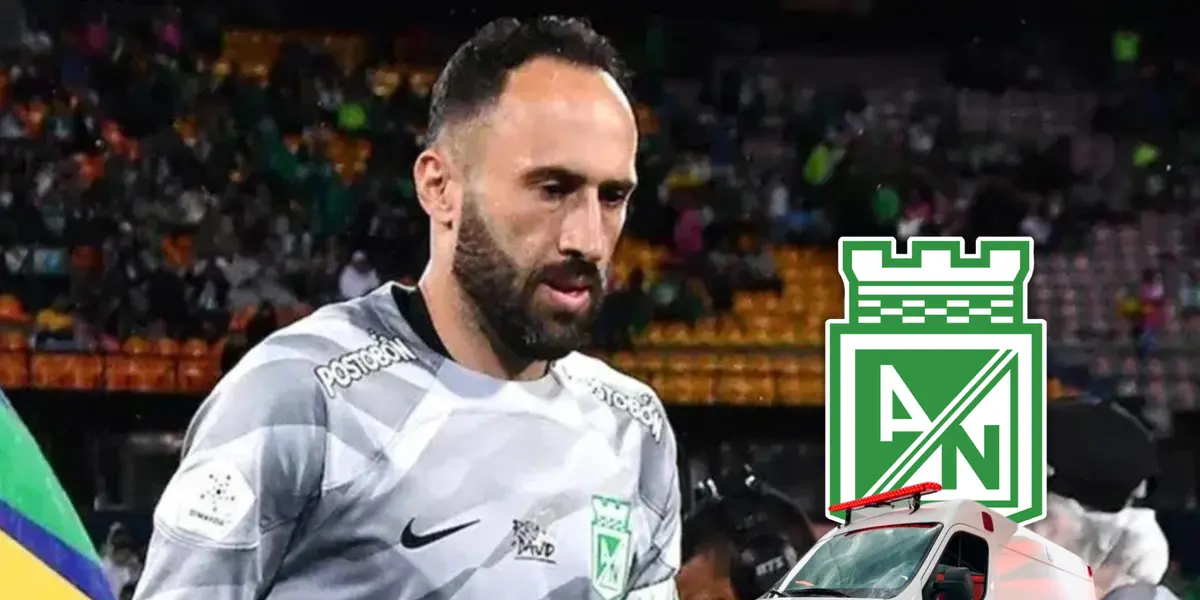 Con Chipi Chipi en el XI ¿Por cuánto tiempo será baja David Ospina en Nacional?