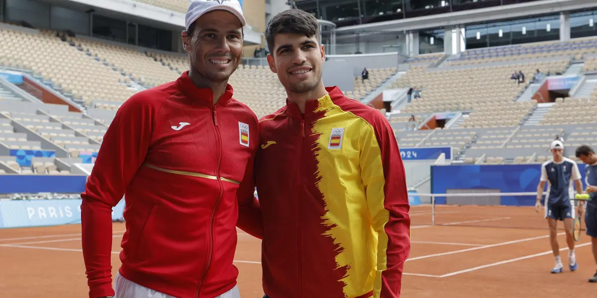 Mientras Nadal caía ante Djokovic, lo que Carlos Alcaraz hizo en simultáneo en la villa olímpica