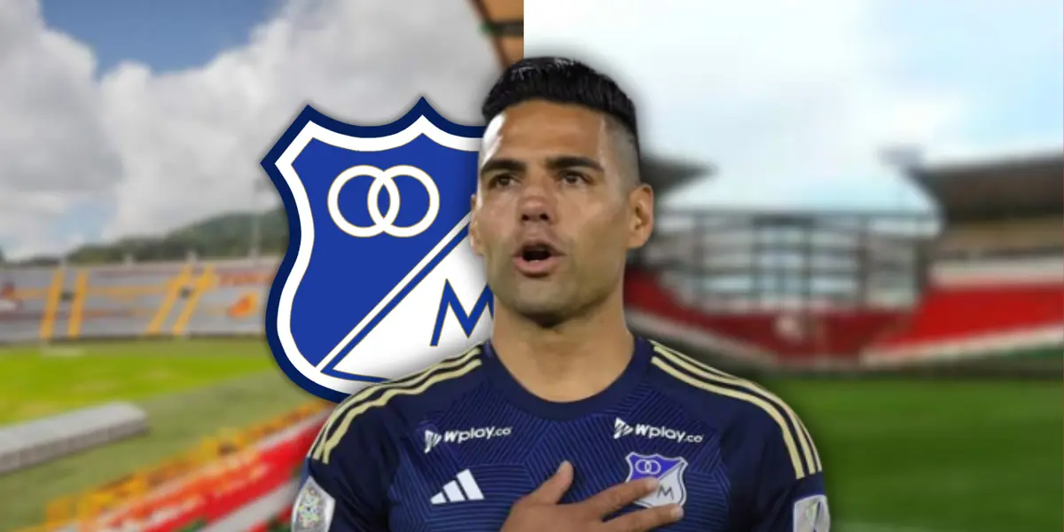 Ni Ibague ni Tunja, este sería el estadio donde jugaría Falcao con Millonarios