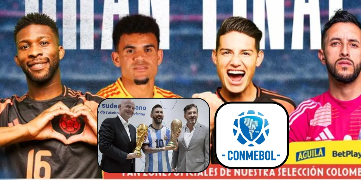 La acción de CONMEBOL antes de la Final entre Colombia y Argentina