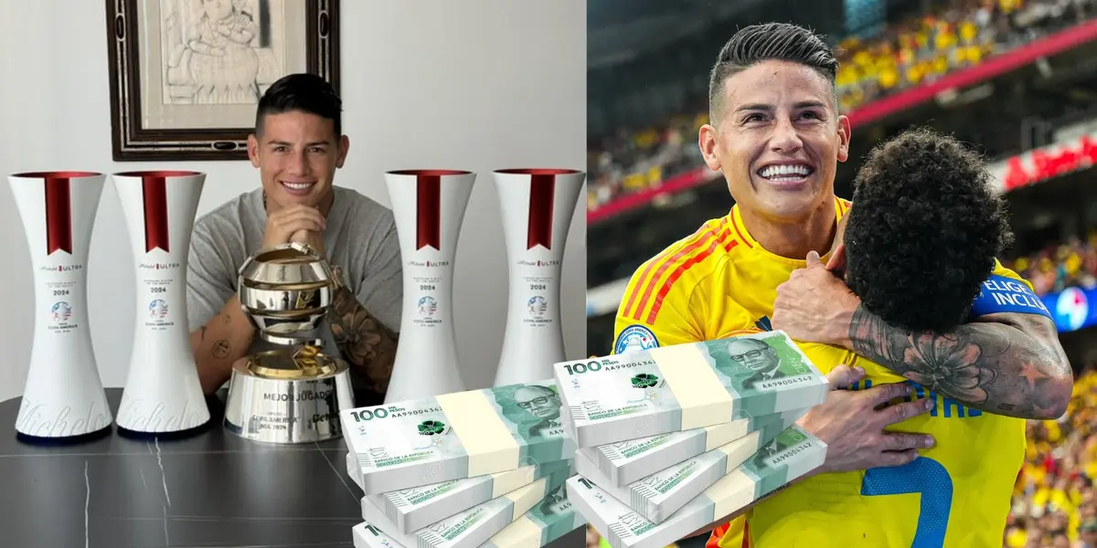 Gracias a lo que hizo en Copa América, salió a la luz el nuevo precio de James Rodríguez