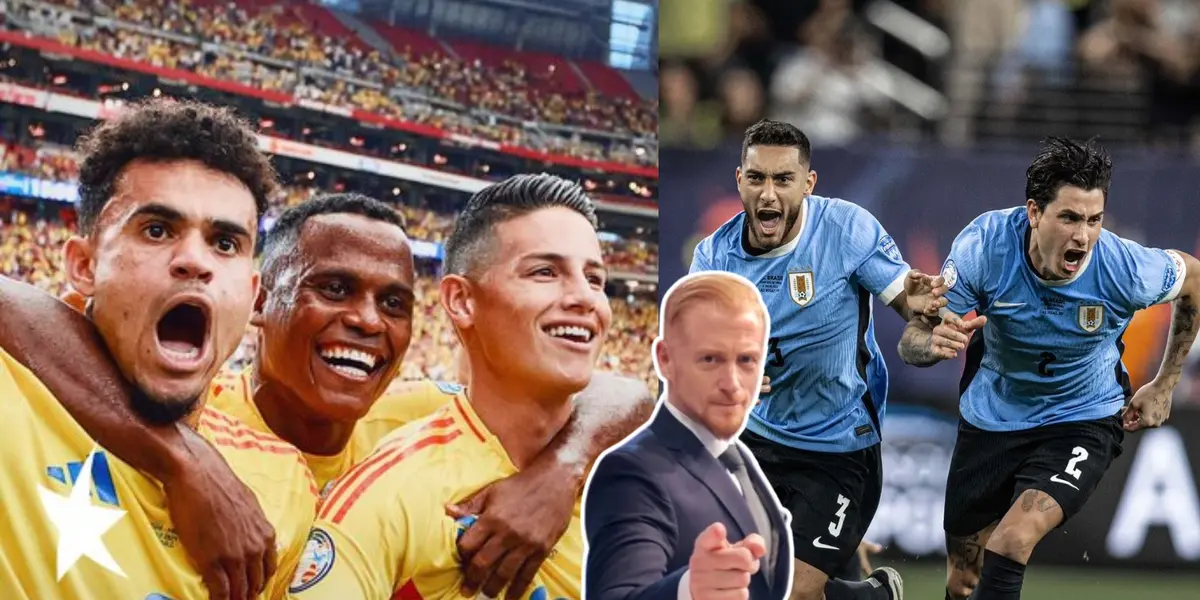 Se viene el Colombia contra Uruguay en Semifinales y mira la predicción de Martín Liberman