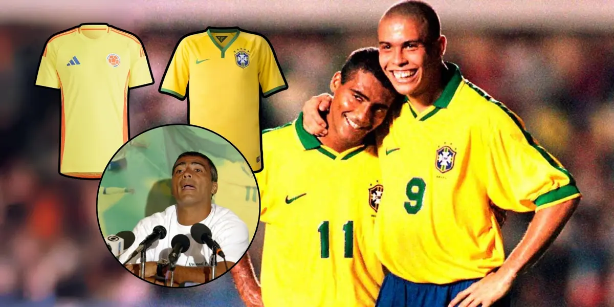 Antes del Colombia Vs Brasil, Romario se cree el mejor y dice cuántos goles haría sobrado