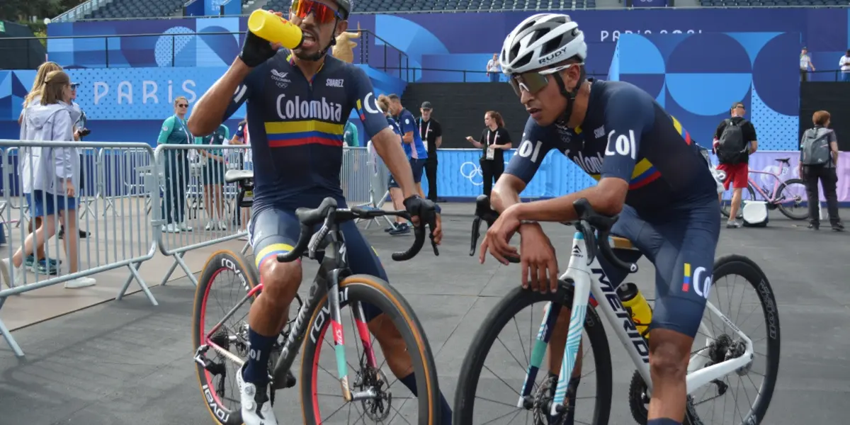 Así fue la prueba de ruta en el Ciclismo para Daniel Martínez y Santiago Buitrago