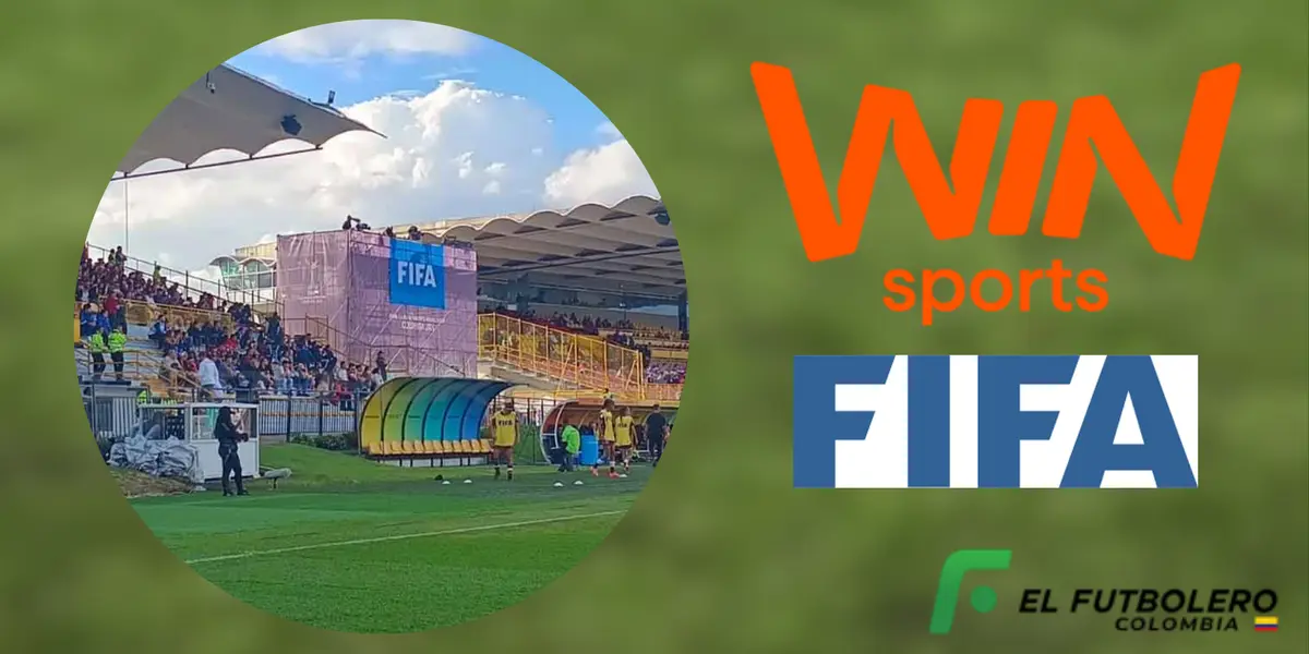 La FIFA le enseñó a Win Sports la forma correcta de transmitir un partido en el Metropolitano de Techo