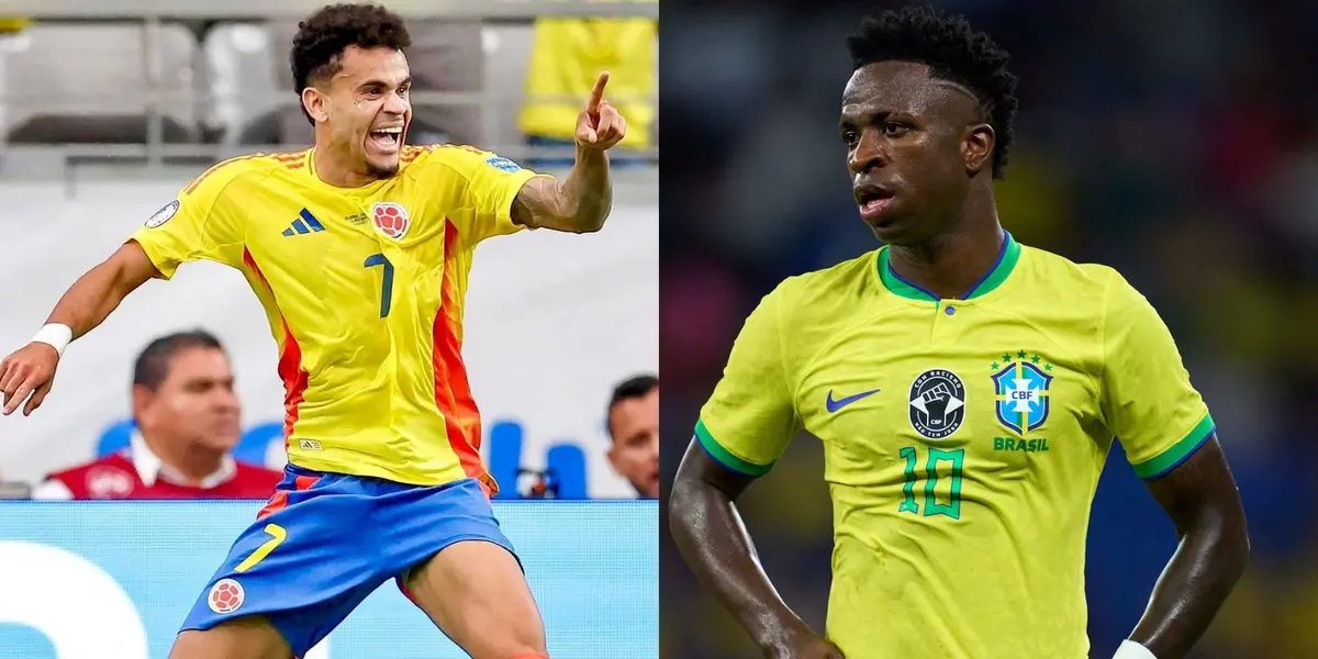 Arrugó contra Colombia y una leyenda de Brasil barre el piso con Vinícius Júnior