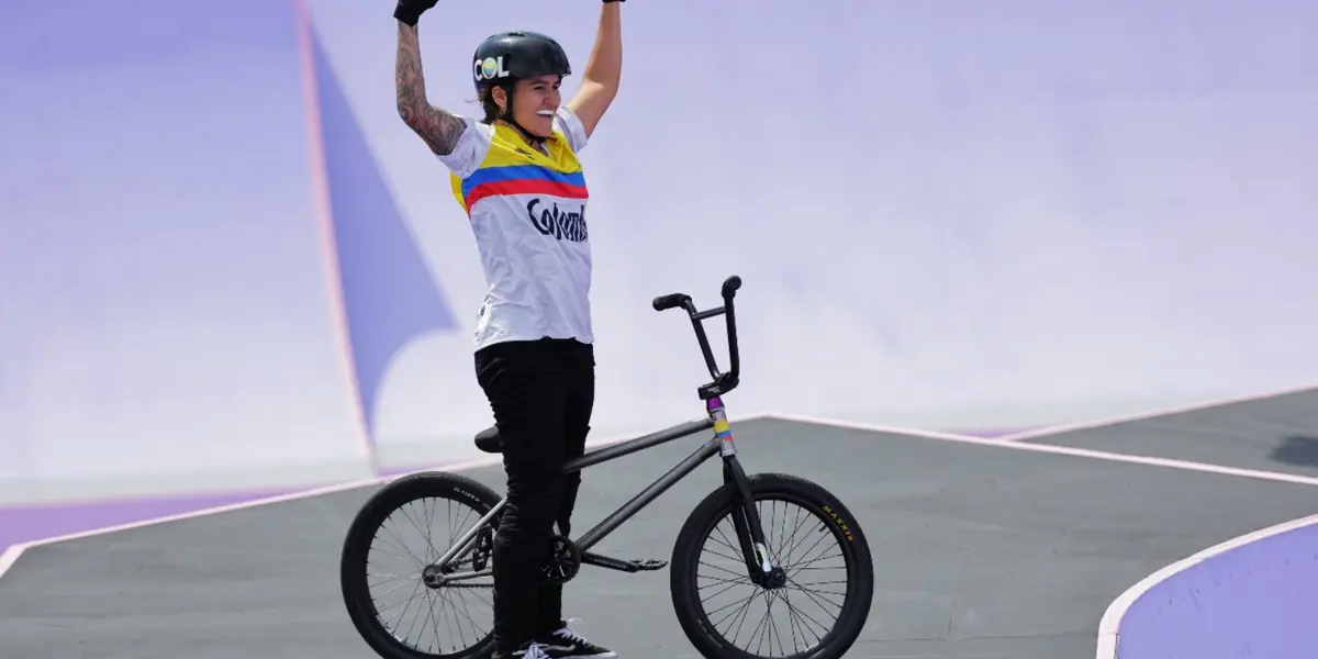 Quedó cuarta, los puntos que le faltaron a Queen Saray Villegas para la medalla en BMX