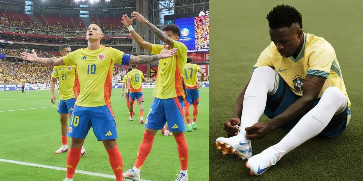 ¿Vinícius o James Rodríguez? Premio en disputa, España baraja a ambos