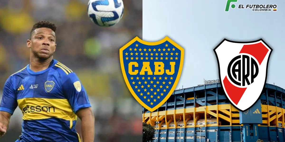 Frank Fabra Foto: AFP, Escudoteca PN y Boca Jrs Oficial