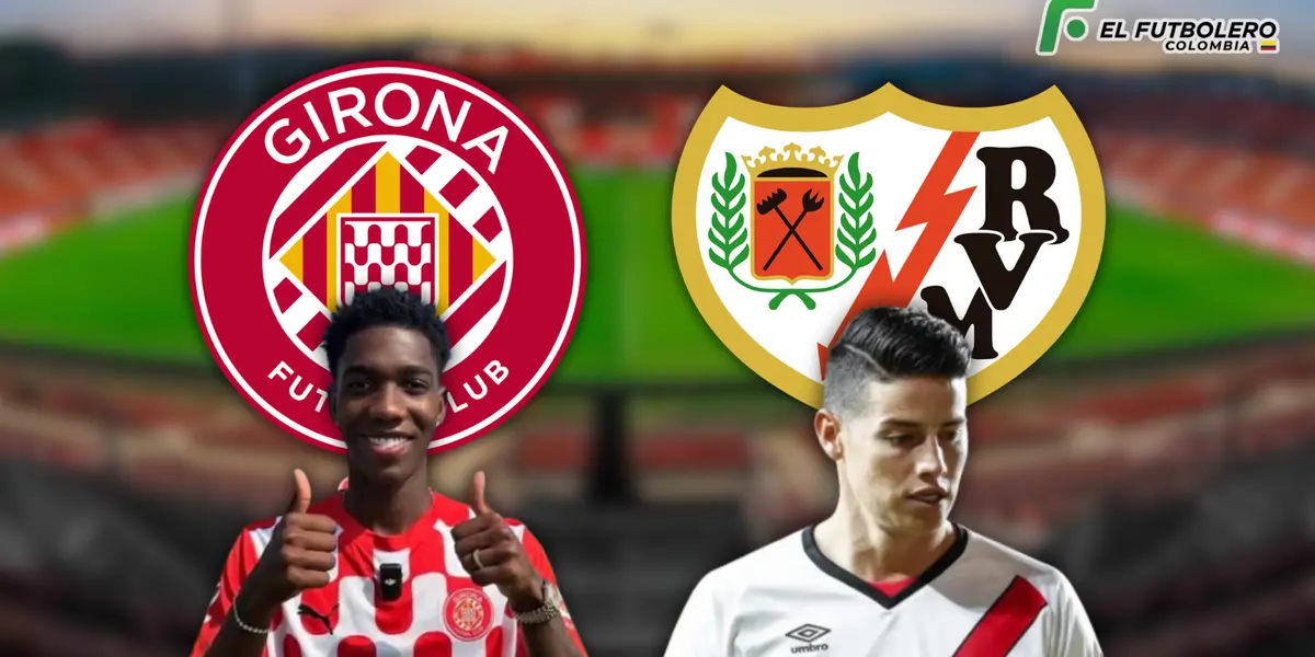 ¿Cuándo y dónde ver por TV Girona FC vs Rayo Vallecano con James Rodríguez y Yaser Asprilla? 