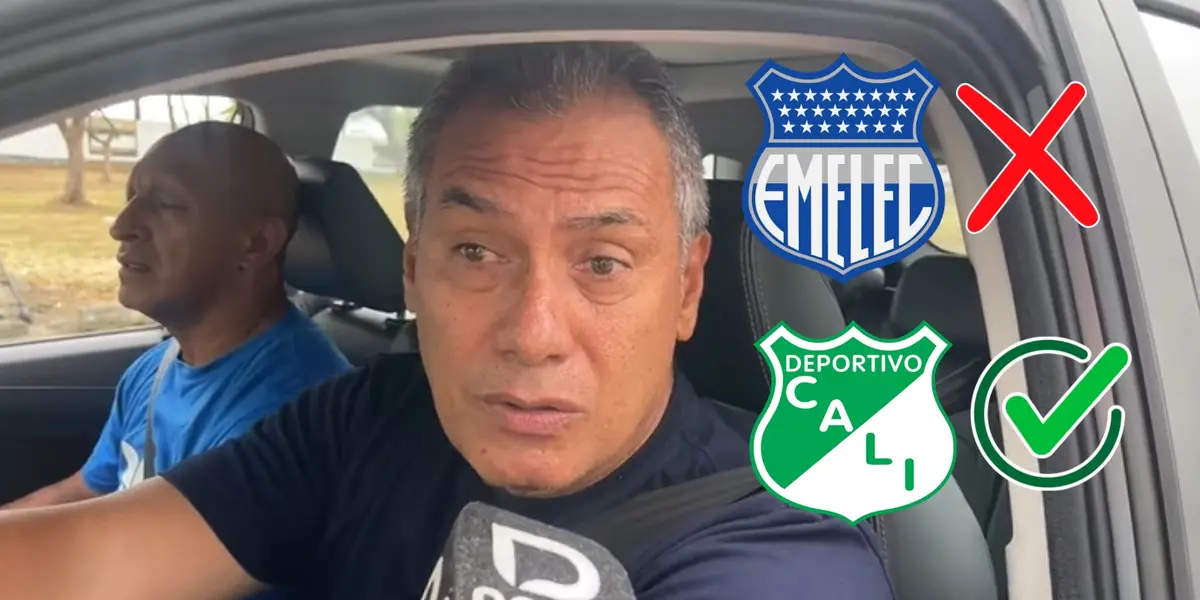 Hernán Torres el DT de Emelec