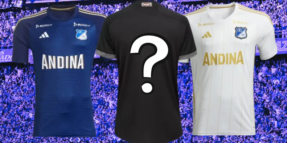 Indumentaria Millonarios. FOTO: Millonarios Oficial - Adidas