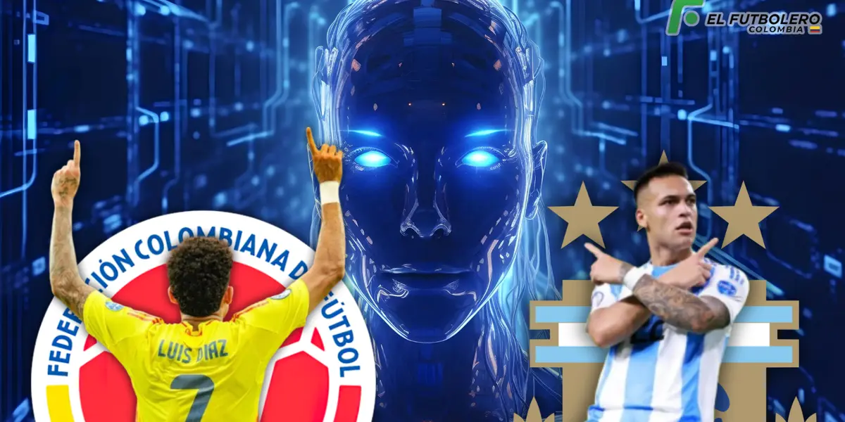 La Inteligencia Artificial no se guarda nada y este sería su pronóstico para el Colombia vs Argentina