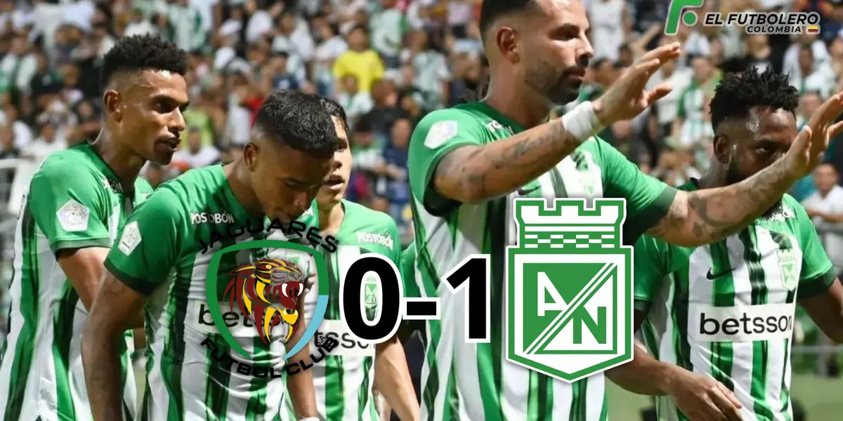 Jaguares vs Atlético Nacional Foto: Escudoteca PN y Antena 2