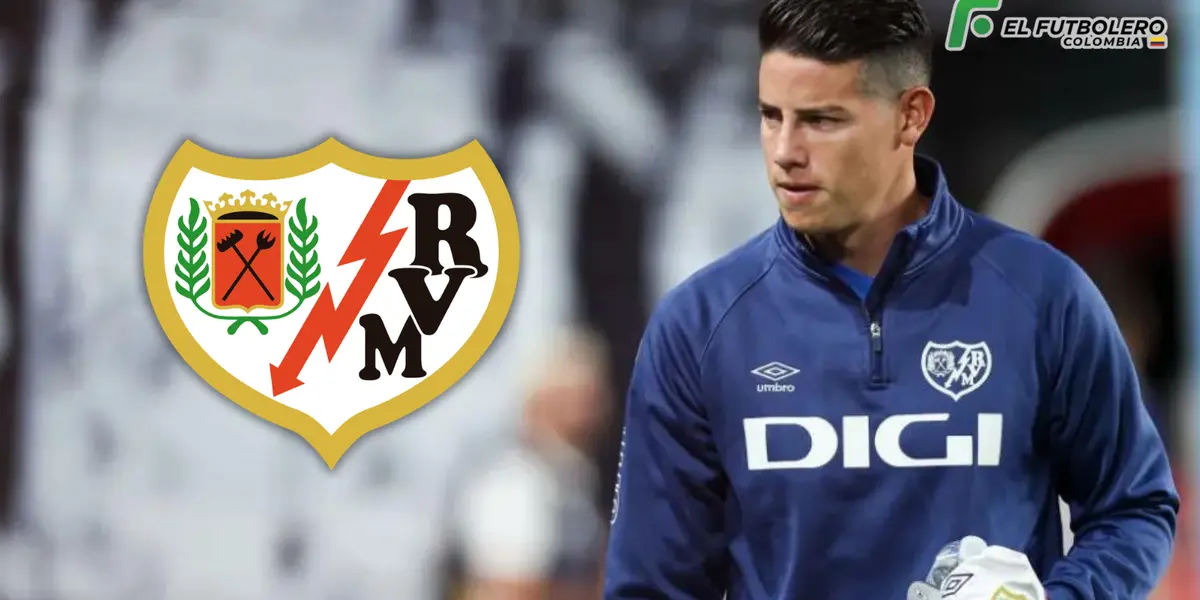 ¿Hay división? El mensaje desde el Rayo Vallecano por la suplencia de James Rodríguez