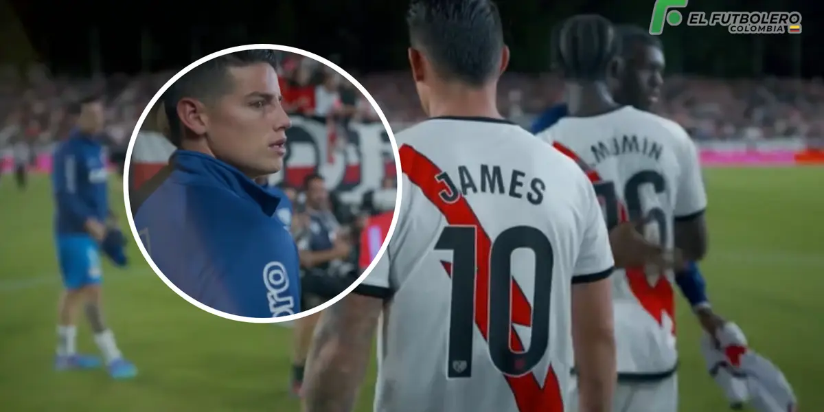 James Rodríguez Foto: Captura de DSports