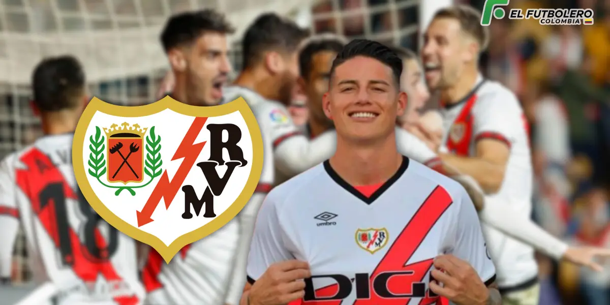 James Rodríguez Foto: El País, Escudoteca PN y Rayo Vallecano